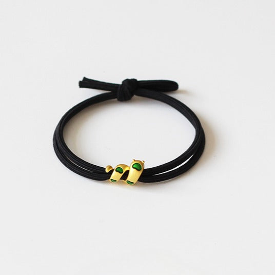 Zodiac Year Snake Hair Tie - New Red Elastic Band for Women's Bun Hairstyles, High Elasticity Festive Hair Accessory