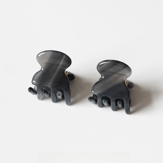 Small Claw Clip, Trendy and Elegant Acrylic Hair Accessory (1.7cm)