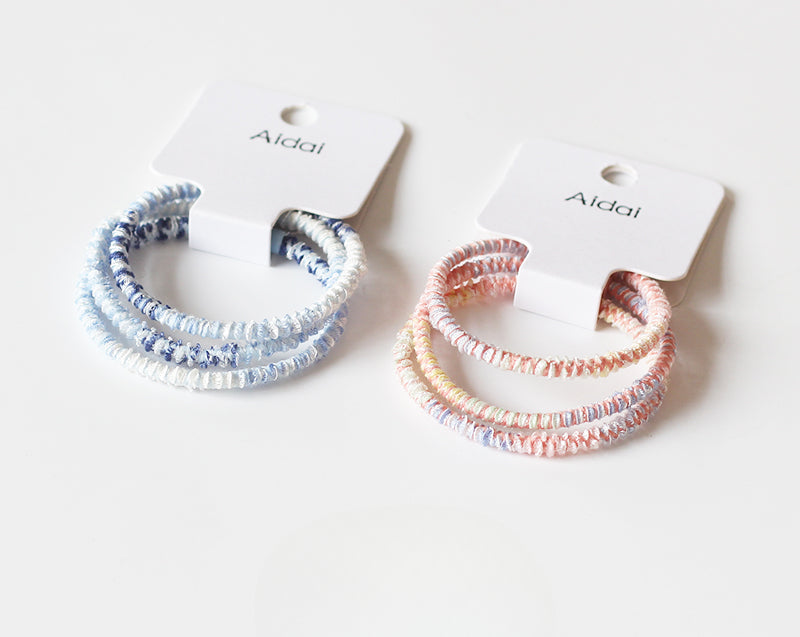 Set Of Three Hair Ties, High-Elasticity And Durable For Women To Tie Hair