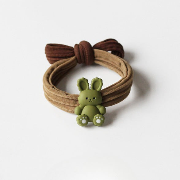 Bunny Hair Tie, 2024 New High-end Seamless Hair Loop, Cute Elastic for Women's Hairstyles