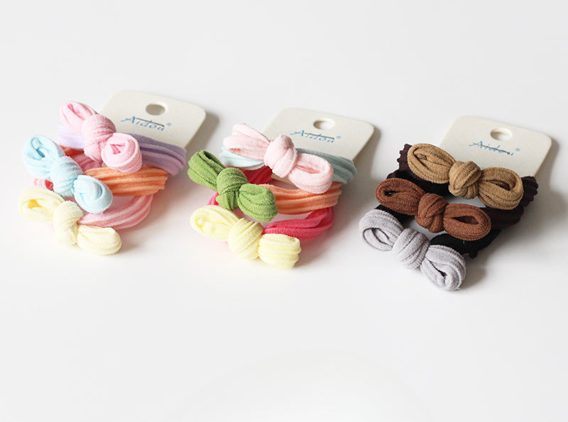 Set Of Three Seamless Hair Ties, Cute And Stylish For Tying Hair