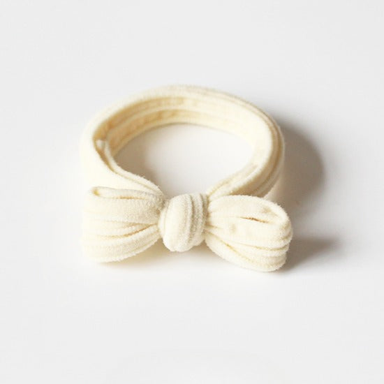 Bow Hair Tie High Elasticity Durable Hairband Simple Hair Accessory For Women Stylish Hair Rope