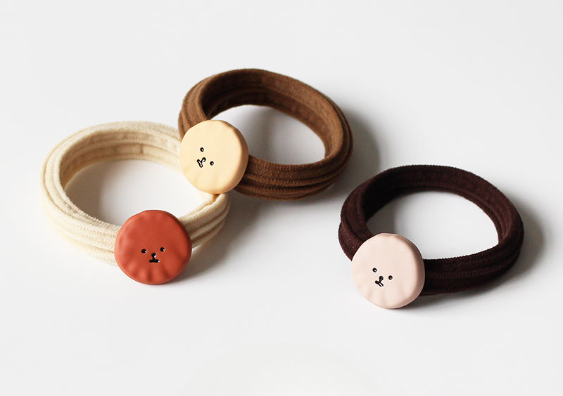 Cute Bear Hair Ties, Trendy And Durable For Women To Tie Hair