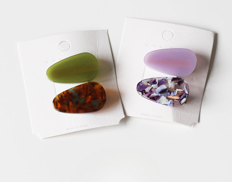 Set Of Two Hair Clips, Trendy And Stylish For Women To Style Hair