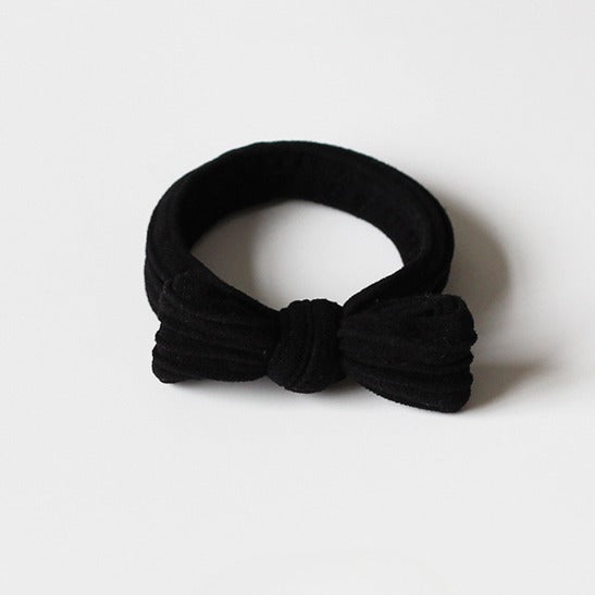 Bow Hair Tie High Elasticity Durable Hairband Simple Hair Accessory For Women Stylish Hair Rope