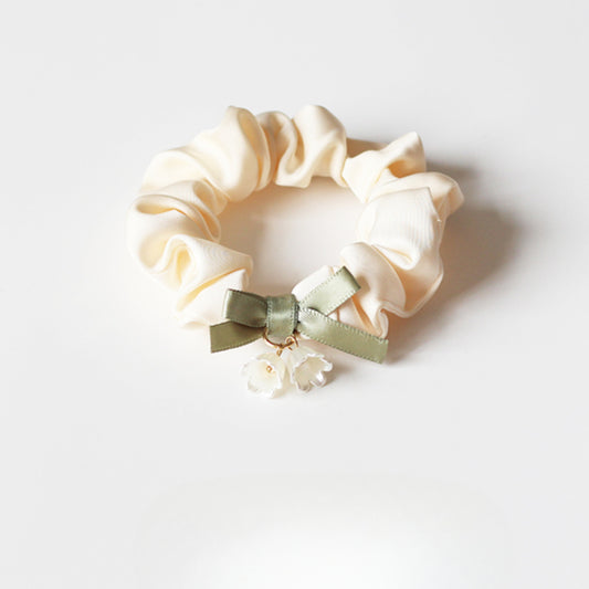 Lily of the Valley Hair Tie - Women's Premium Trendy Elegant Hair Band, 2023 New Simple Hair Accessory and Elastic