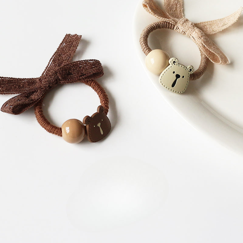 Cute Bear Hair Ties, Trendy And Stylish For Women To Tie Hair