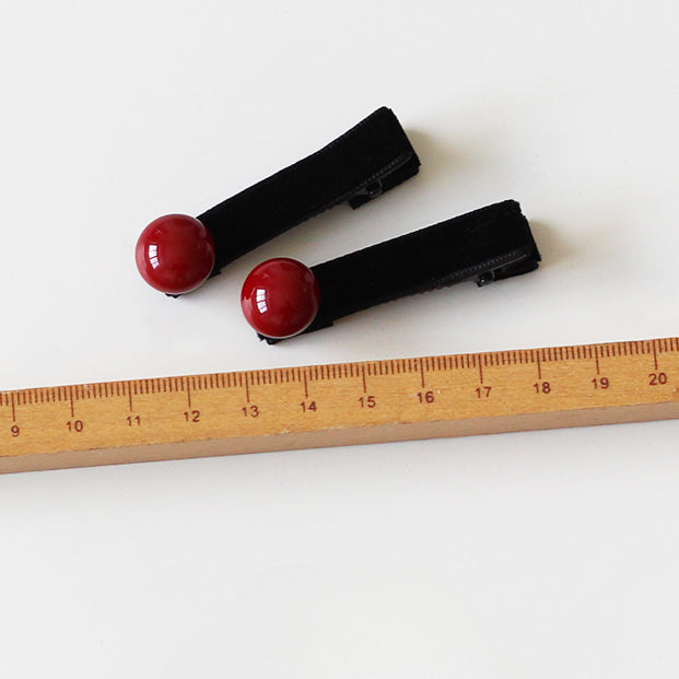 Simple Oval Hair Clips, Minimalist And Practical For Women To Style Hair
