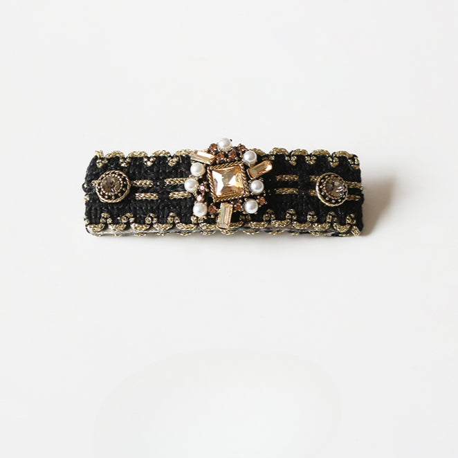 Baroque Style Hair Clips for Women - Side Clips, 2023 Trendy New Elegant Hairpins, Retro Bang Clips and Hair Accessories