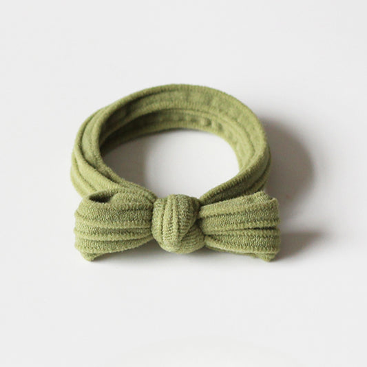 Bow Hair Tie High Elasticity Durable Hairband Simple Hair Accessory For Women Stylish Hair Rope