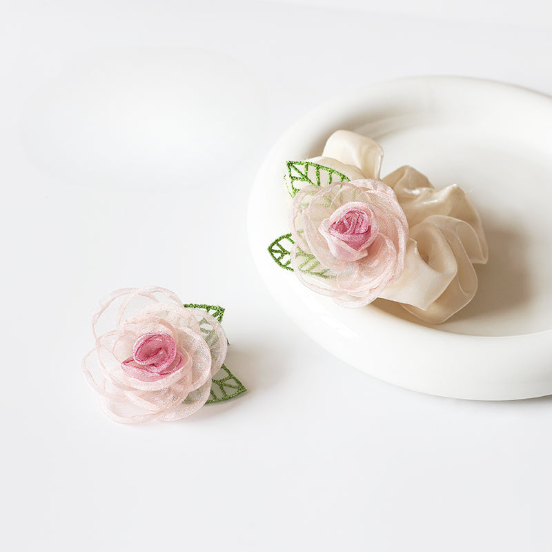 Rose Hair Ties, Elegant And Durable For Women To Tie Hair