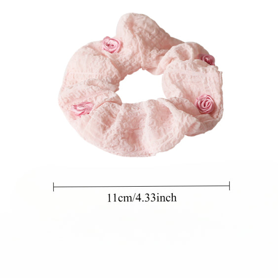 Pure Rose Hair Ties, High-End And Stylish For Women To Tie Hair