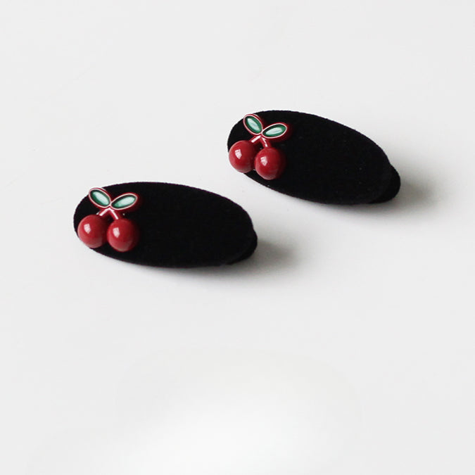 Cherry Hair Clips - Side Clips, Bang Clips, Forehair Clips, Duckbill Clips for Women, 2024 New Premium Hair Accessories