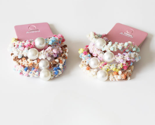 Colorful Plush Hair Tie - Women's Trendy Elegant Hair Band, 2023 New Elastic Band for Tying Hair