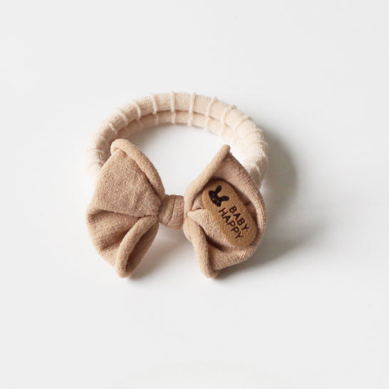 Brown Bow Hair Ties, Seamless And Stylish For Women To Tie Hair