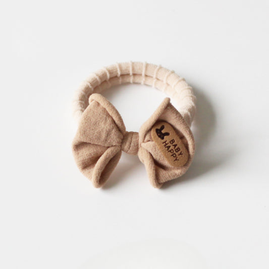 Brown Bow Hair Ties, Seamless And Stylish For Women To Tie Hair