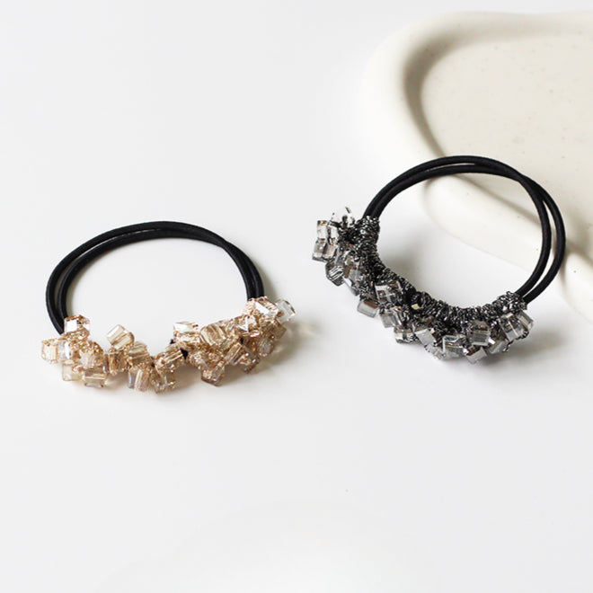 Crystal Hair Ties, High-End And Stylish For Women To Tie Hair