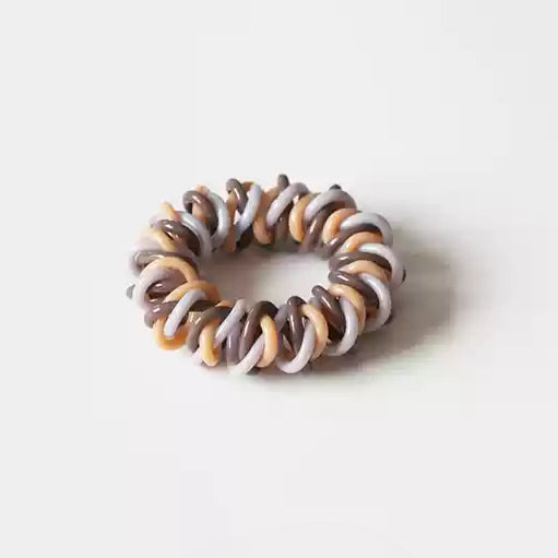 Coiled Telephone Cord Hair Tie - Trendy Elegant Elastic Band for Women, High Elasticity Durable Hair Ties for Tying Hair