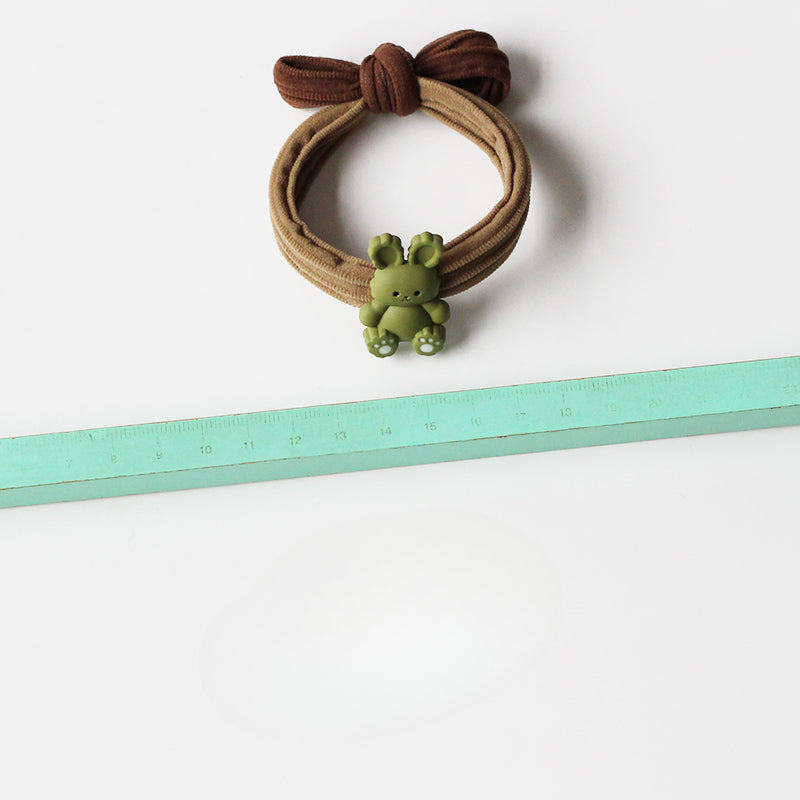 Bunny Hair Tie, 2024 New High-end Seamless Hair Loop, Cute Elastic for Women's Hairstyles