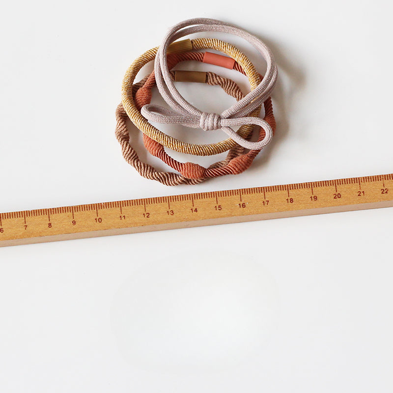 Candy-colored Hair Tie, Trendy Elastic for Hairstyles, Minimalist Cute Hair Accessory for Women