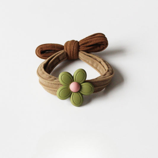 Flower Hair Ties, Seamless And Stylish For Women To Tie Hair