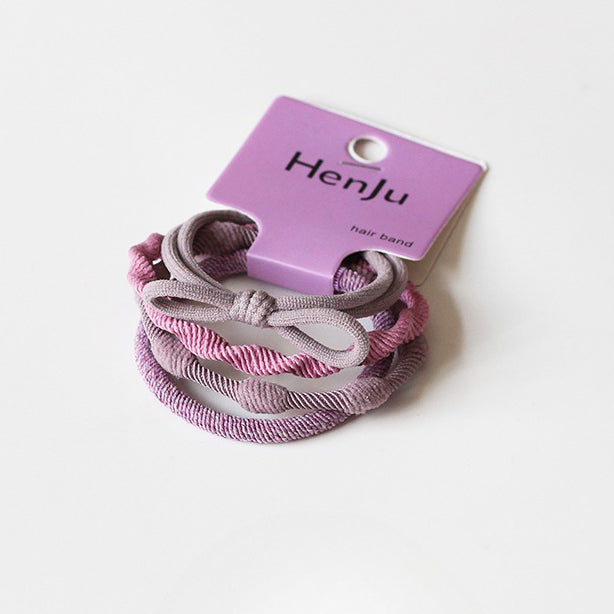 Candy-colored Hair Tie, Trendy Elastic for Hairstyles, Minimalist Cute Hair Accessory for Women