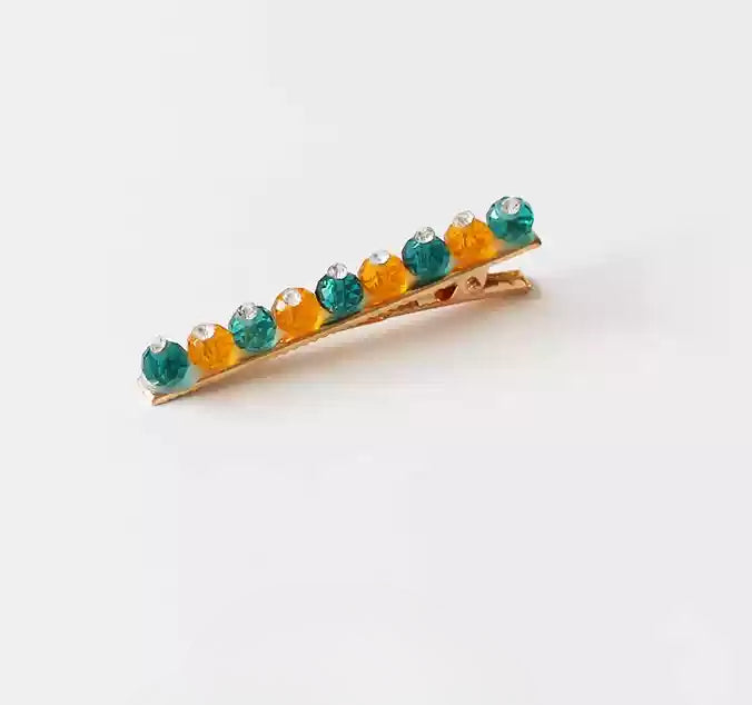 Minimalist Small Square Hair Clips - 2024 Trendy Side Clips for Women, Premium Bang Clips and Forehead Hair Accessories