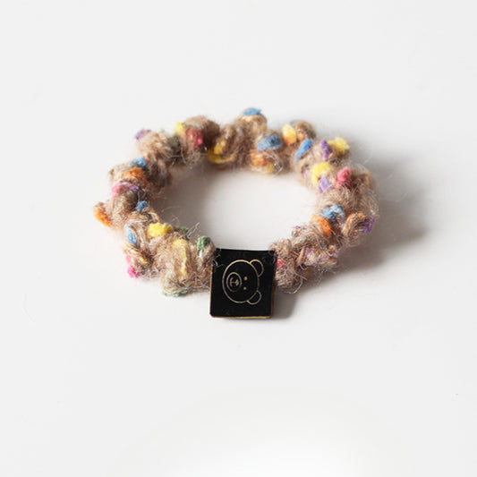 Furry Hair Ties, Trendy And Durable For Women To Tie Hair In Winter