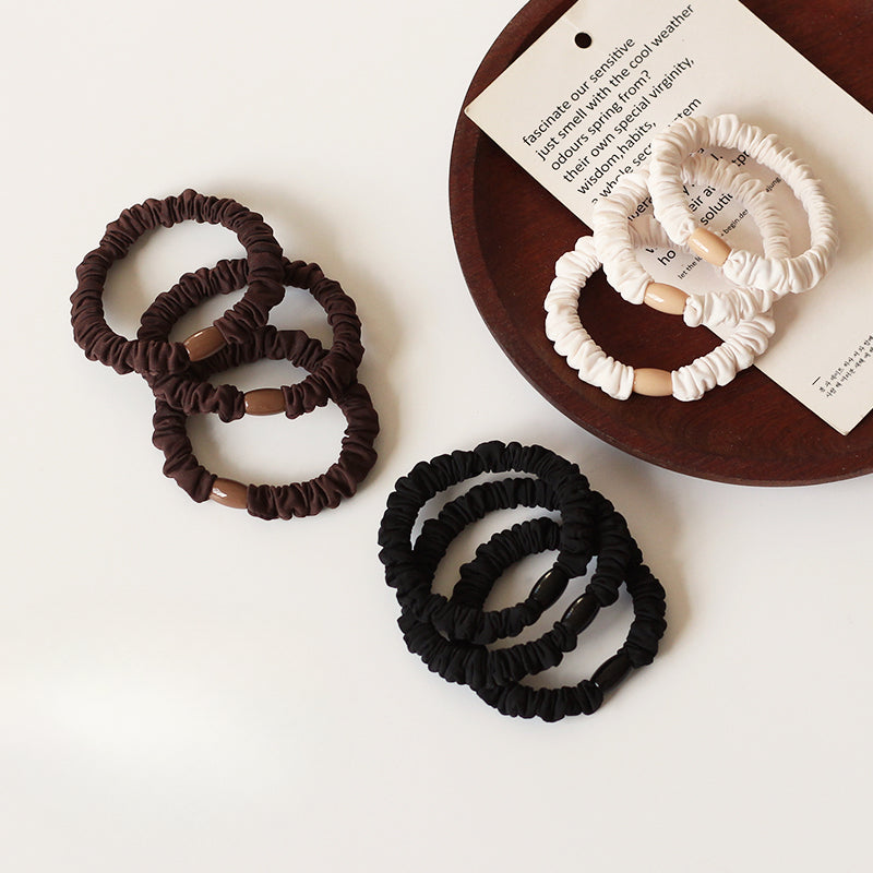 Elegant Hair Ties - Simple Elastic Bands for Women's Hair Ties and Ponytail Holders(Three-Piece Set)