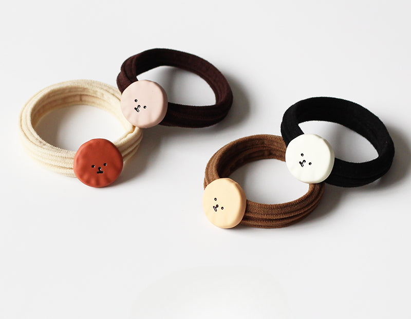Cute Bear Hair Ties, Trendy And Durable For Women To Tie Hair