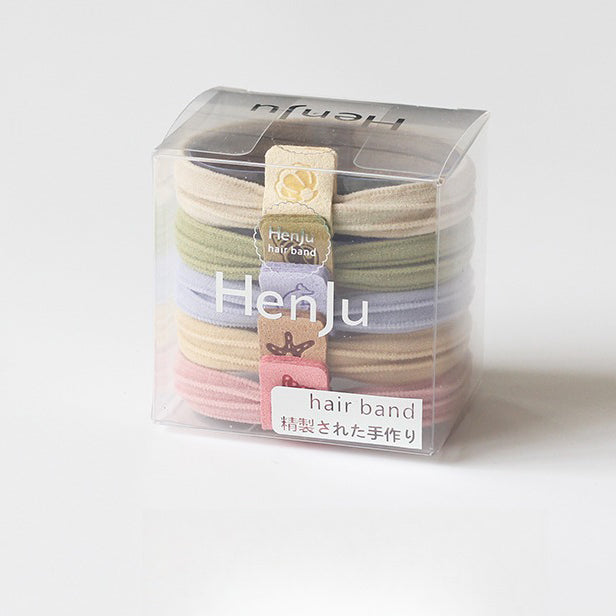 Boxed Seamless Hair Tie, Non-damaging Trendy Elastic for Women, Stylish Hairband for Ponytails and Updos