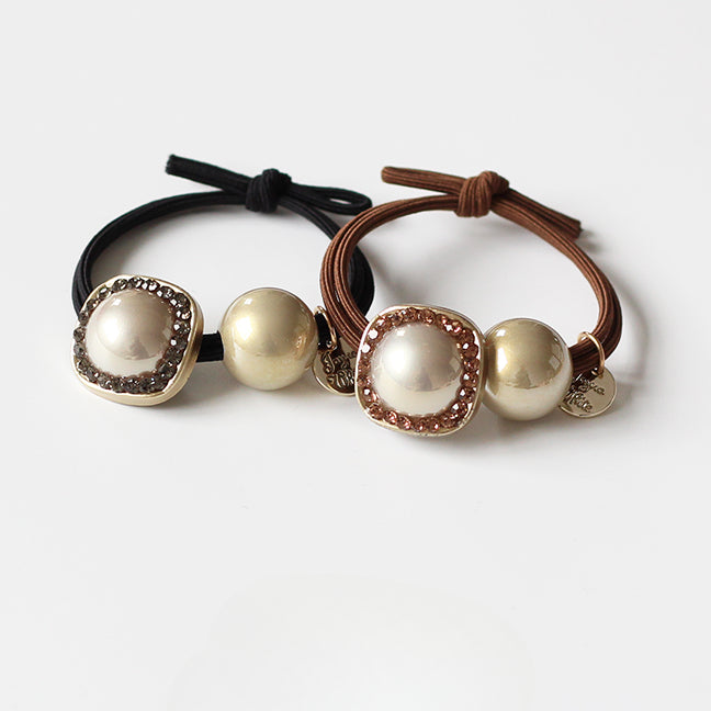 Faux Pearl Hair Ties, High-End And Stylish For Women To Tie Hair