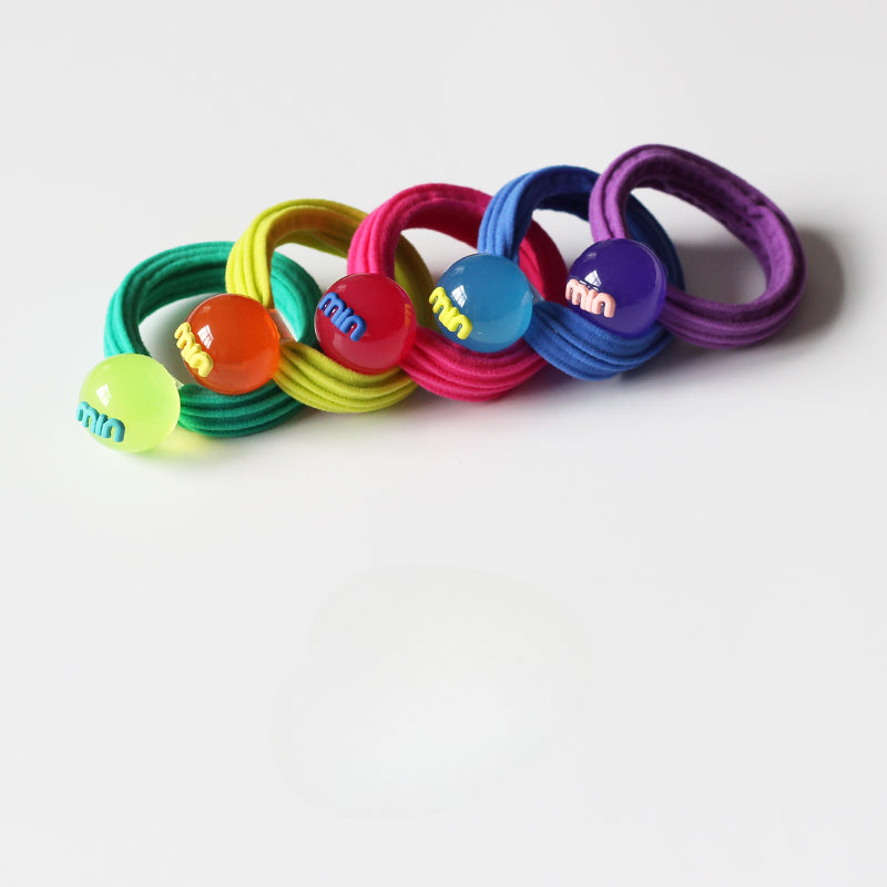 Candy-Colored Hair Ties, Cute And Stylish For Women To Tie Hair