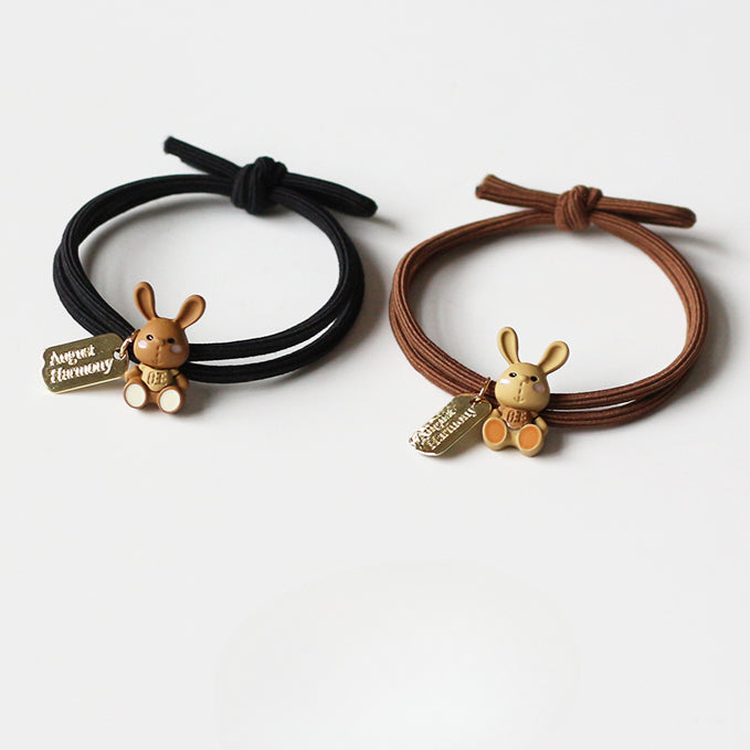 Cute Bunny Hair Ties, Sweet And Stylish For Women To Tie Hair
