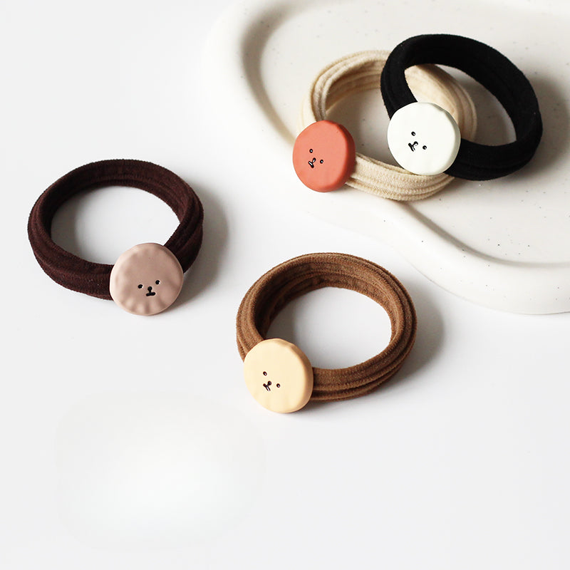 Cute Bear Hair Ties, Trendy And Durable For Women To Tie Hair