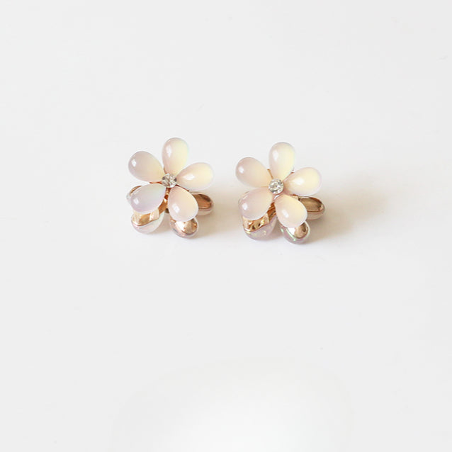Faux Crystal Mini Claw Clips - Trendy Elegant Small Shark Clips, Bang Clips and Hair Accessories