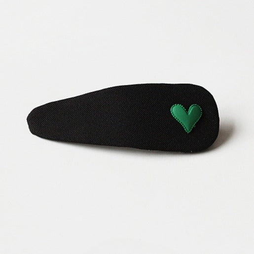 Elegant Green Hairpin, Trendy Side Clip for Stylish Hair Accessories