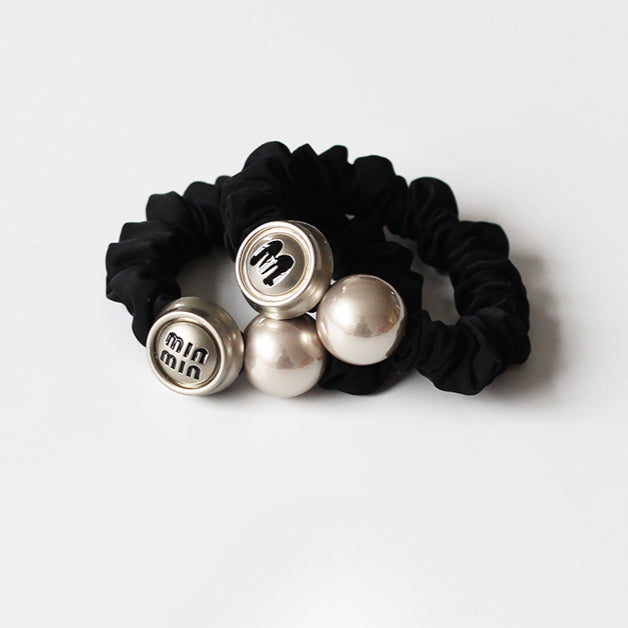 Faux Pearl Hair Ties, Elegant And Trendy For Women To Style Hair