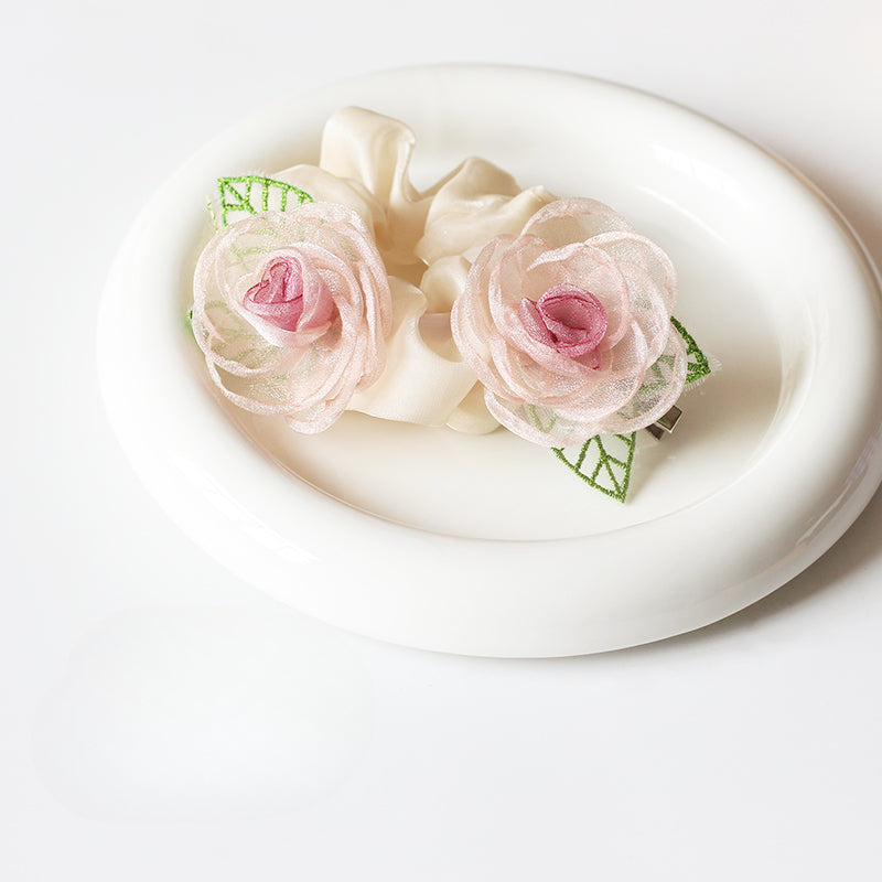 Rose Hair Ties, Elegant And Durable For Women To Tie Hair