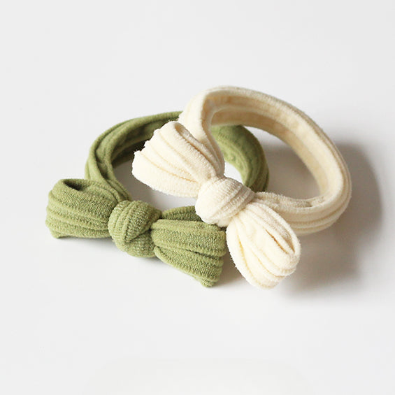 Bow Hair Tie High Elasticity Durable Hairband Simple Hair Accessory For Women Stylish Hair Rope