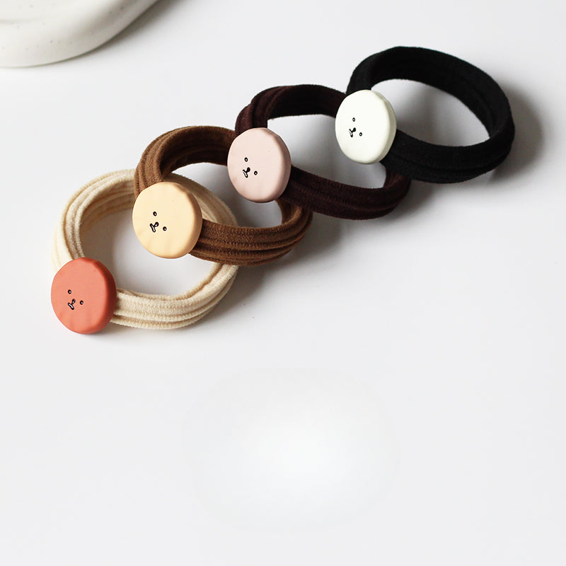 Cute Bear Hair Ties, Trendy And Durable For Women To Tie Hair