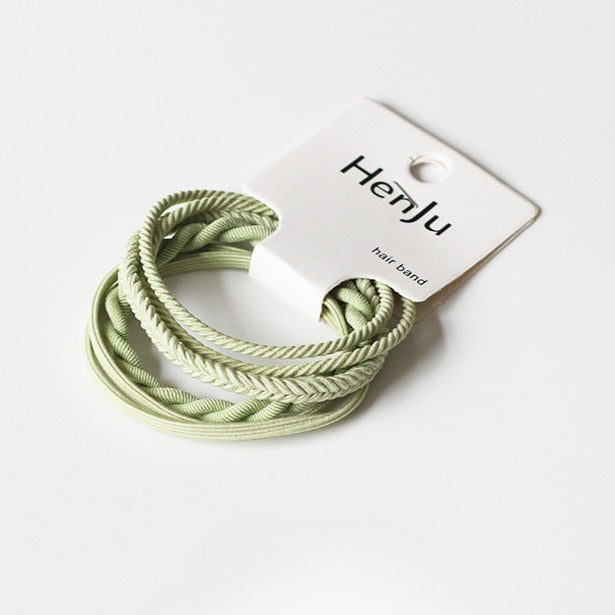 Set Of Four Hair Ties, High-Elasticity And Durable For Women To Tie Hair