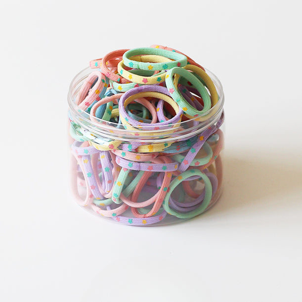 Cute Canister Hair Ties High Elasticity Durable Hairbands Stylish Hair Accessories For Women Perfect For Ponytails