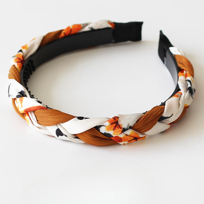 Colorful Twist Headband Stylish Hair Accessory High-End Design For Women Perfect For Makeup Or Daily Use