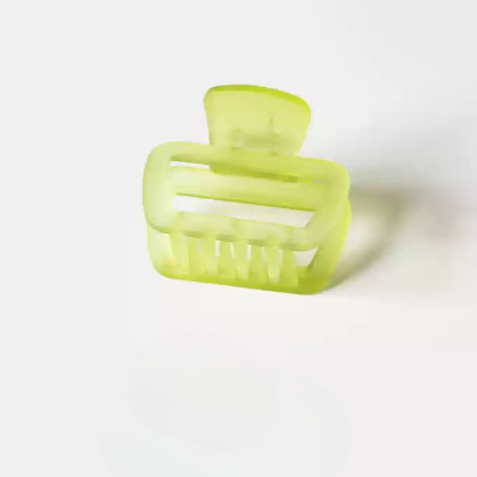 Semi-Transparent Small Claw Clip Thin Hair Elegant Shark Clip Premium Hair Clips Women