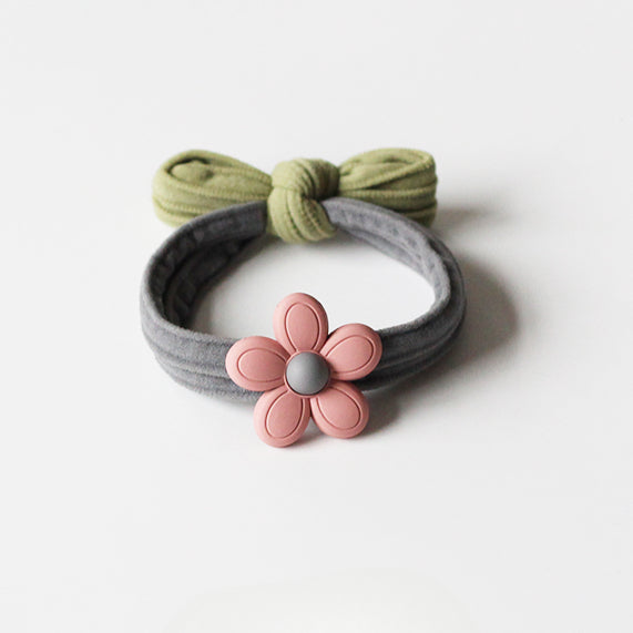 Flower Hair Ties, Seamless And Stylish For Women To Tie Hair