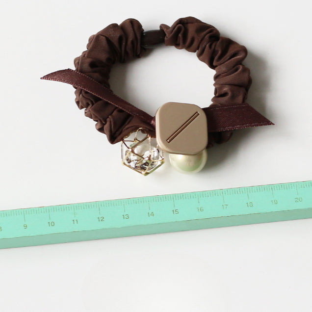 Premium Hair Tie - Trendy 2023 New Hair Band, Japanese and Korean Inspired Thick Elastic Band for Women's Hair Ties