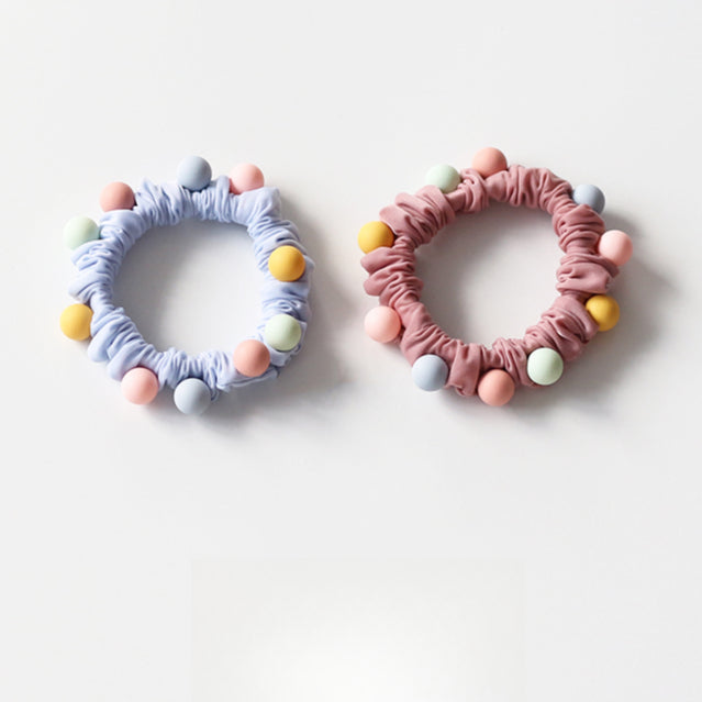 Candy-colored Hair Tie, New High-end Cute Hair Loop, Elastic Hair Accessory