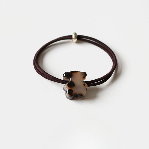 Heart Hair Tie for Women - Simple New Design Elastic Band,Elegant Hair Ties and Small Elastic Hair Loop