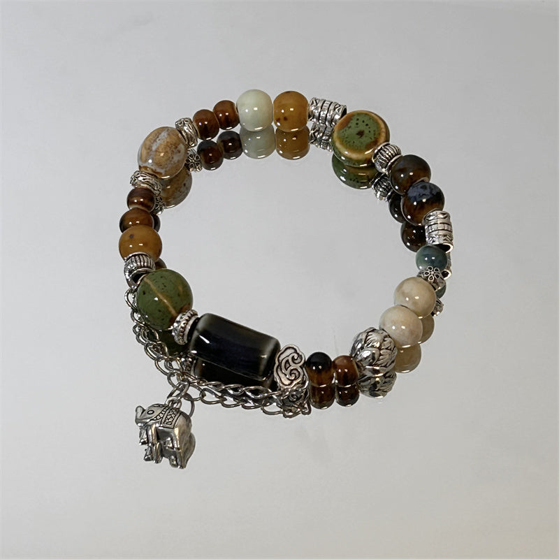 Porcelain Bracelet for Women - New Arrival of Light Luxury, Exquisite, and High-Aesthetic Accessory